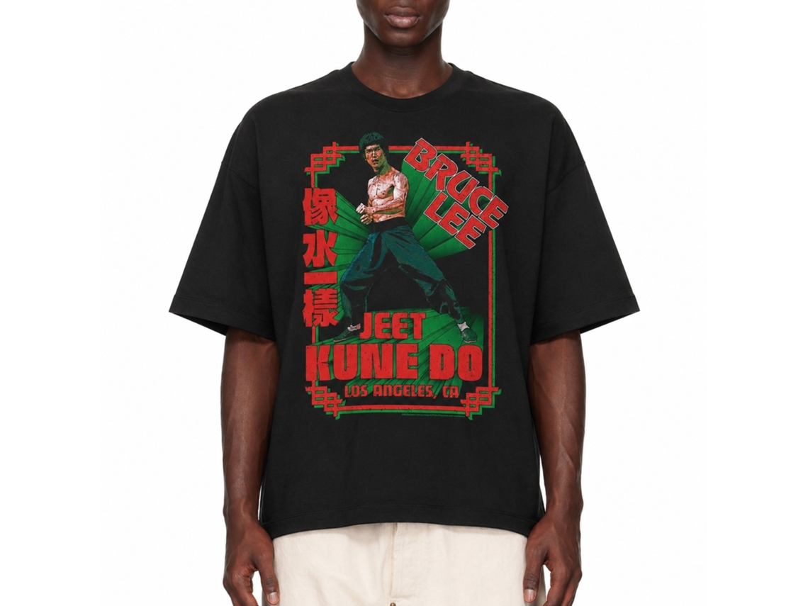 Rockinstone Bruce Lee Enter The Dragon Graphic T-shirt Size:xxl