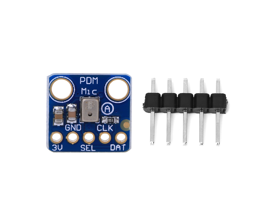 Módulo de Microfone Mems Pdm Mp34dt01 Alta Sensibilidade | S/MARCA