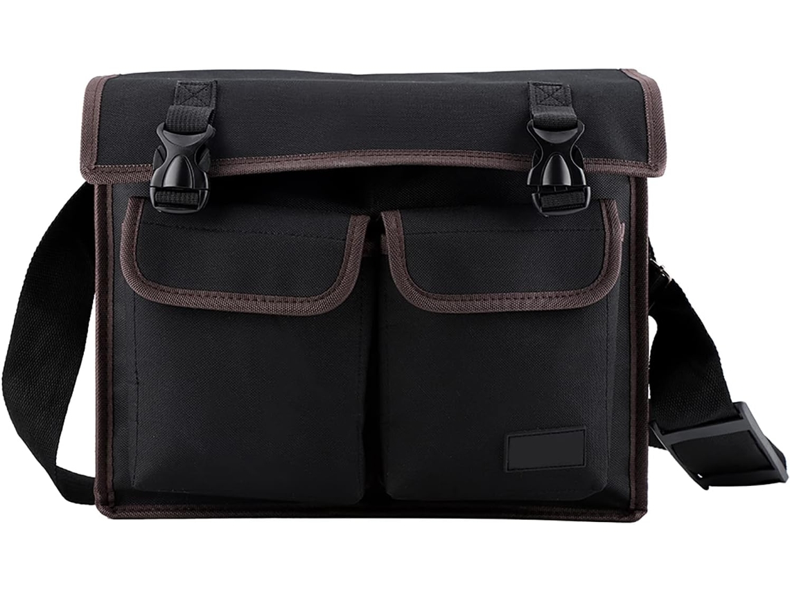 Bolsa Para Ferramentas Tbest Heavy Duty Eletricistas E Reparadores De Ombro Grande Em Tecido Algodão Com Vários Bolsos