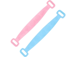 Faixa de silicone reversível para limpeza de banheiro, em duas peças, com comprimento ideal para as áreas costeiras.