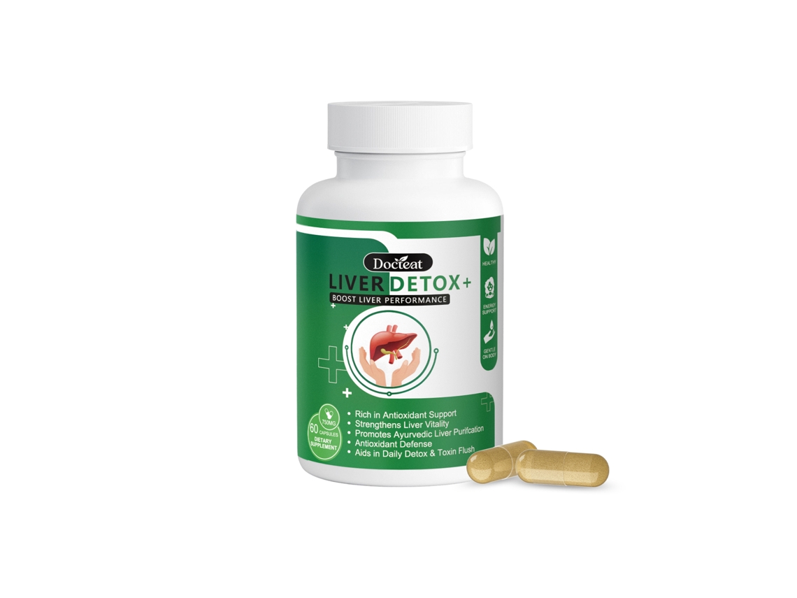 Cápsulas Docteat Herbal Care Equilíbrio Corporal Plantas