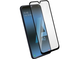 Película Vidro Temperado Samsung Galaxy A40 AVIZAR 9H Preto