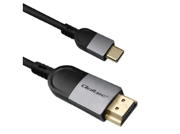Cabo Adaptador QOLTEC Usb c para Hdmi para Laptop, Pc, Macbook, Monitor e Tv.