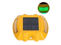 2026 luzes Solares para Molo Ip68 Impermeáveis de Alumínio Fundido com Led Automático para Jardim Pátio 6v 1.8w Luz Verde