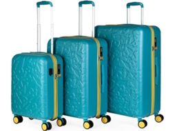 Conjunto de Malas de Viagem LOIS 171100 Azul (100 L)