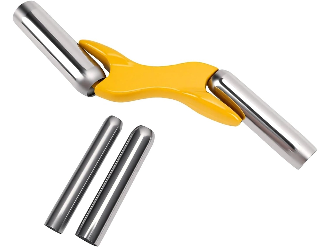 Ferramenta Para Rejuntamento De Tijolos Com Cabo De Metal De 1/2, 5/8, 3/4 E 7/8 Polegadas