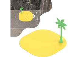 Tampa de ralo de silicone para pia e banheira, anti-odor, universal, 13 cm
