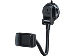 Suporte Para Celular Veicular Com Ventosa, Rotação E Fixação No Painel.