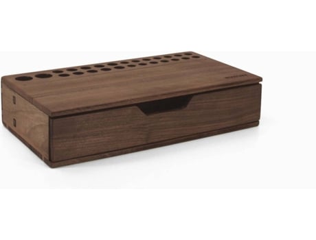Mini Gaveta Porta-lápis Organizador WOODSAKA Reka Nogueira (22x12x5 cm)