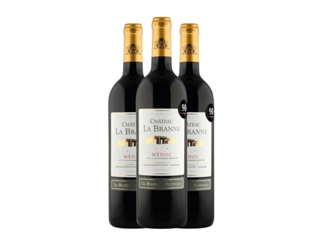 Vinho CHÂTEAU LA BRANNE Château la Branne. Cru Bourgeois Supérieur Médoc (0.75 L - 3 Unidades)