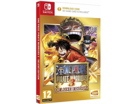 One Piece Pirate Warriors 3 - Deluxe Edition - Code in The Box - Nintendo Switch