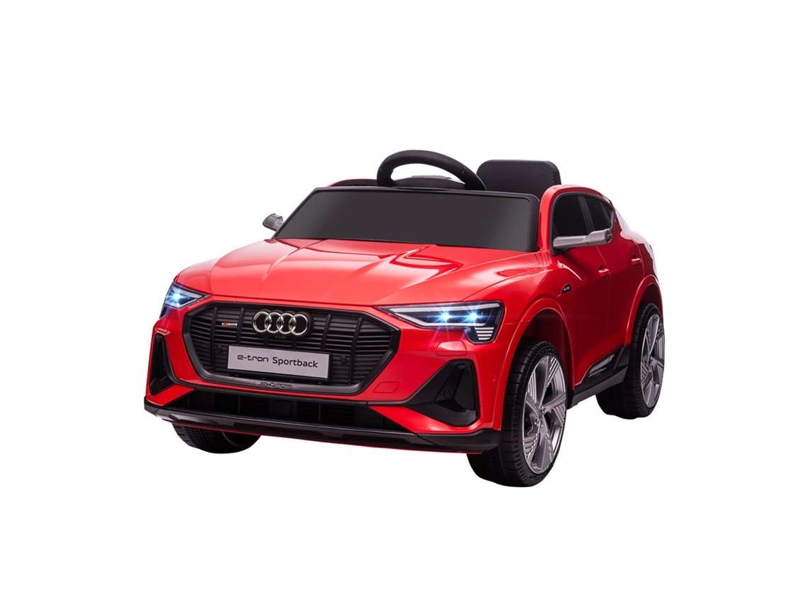 Carro Elétrico Para Crianças Pp E Aço Cor Vermelho 108x60x47 Cm Homcom