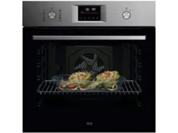 Forno Multifunções AEG OU5PB40SM (72 L - AquaClean e Pirólitico - Inox) 