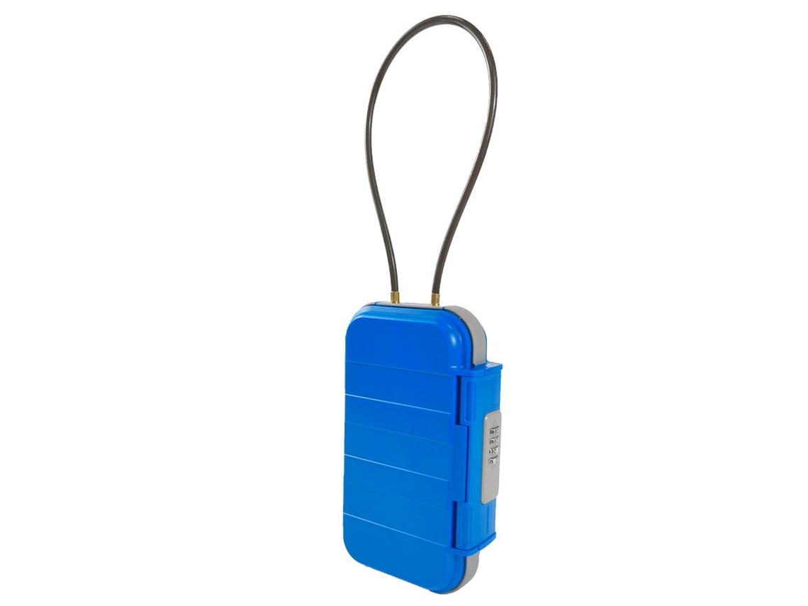 Cadeado de segurança portátil com combinação, data e corrente removíveis - Mini cadeado de viagem para uso em ambientes internos.
