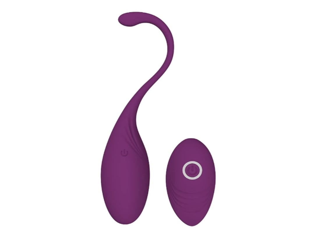 Vibrador Bala Com Controle Remoto Para Estimulação Do Ponto Gda Vagina Brinquedos Sexuais Adultos À Prova Dágua Para Mulheres Roxo Lalamoli