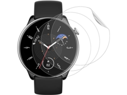 Conjunto de Películas de Ecrã Sem Bolhas Protetora para Amazfit Gtr Mini Amazfit Gtr Mini HONGWE. Hidrogel Transparente (3un)