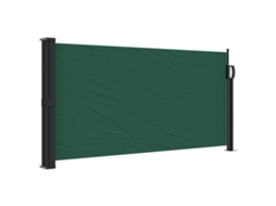 Retractable Side Awning, Retractable Side Awnings Vidaxl Verde Poliéster (100 X 500 Cm)