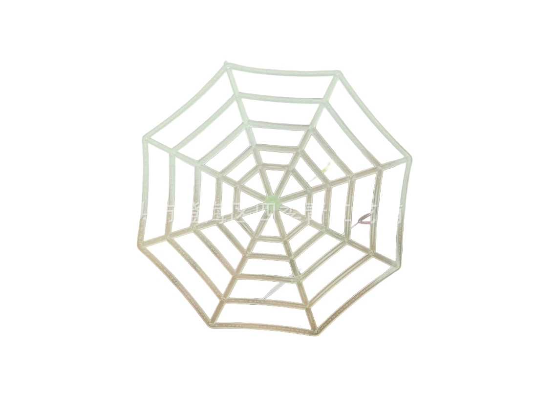 Laxiscreed - Redecoração De Halloween Com Teia De Aranha De Plástico Para Festas E Brincadeiras