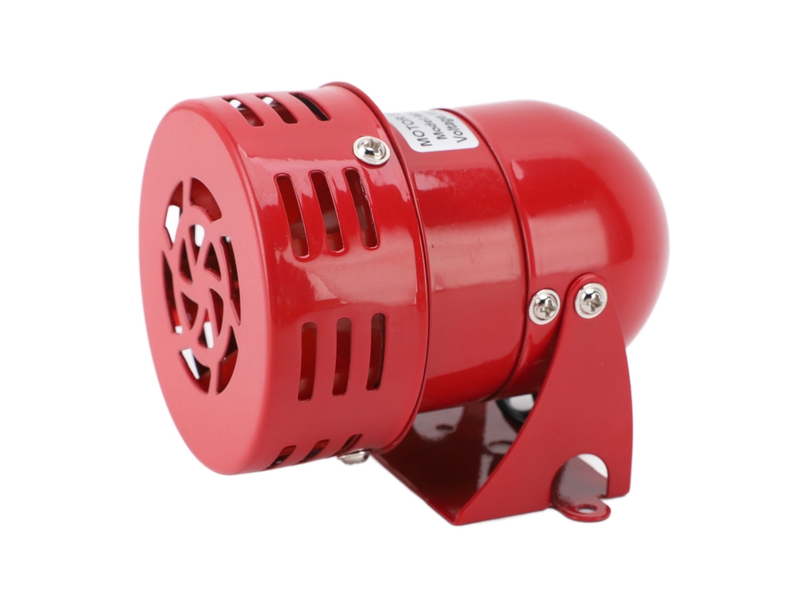 Apito Sirene Buzzer Elétrico 110db 110v 40w IP44 Ferro Cobre para Fábricas Escolas Residências S/MARCA