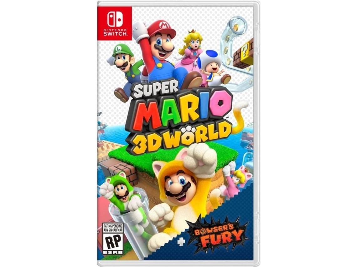 Jogo Nintendo Switch Super Mario 3D World + Bowser's Fury