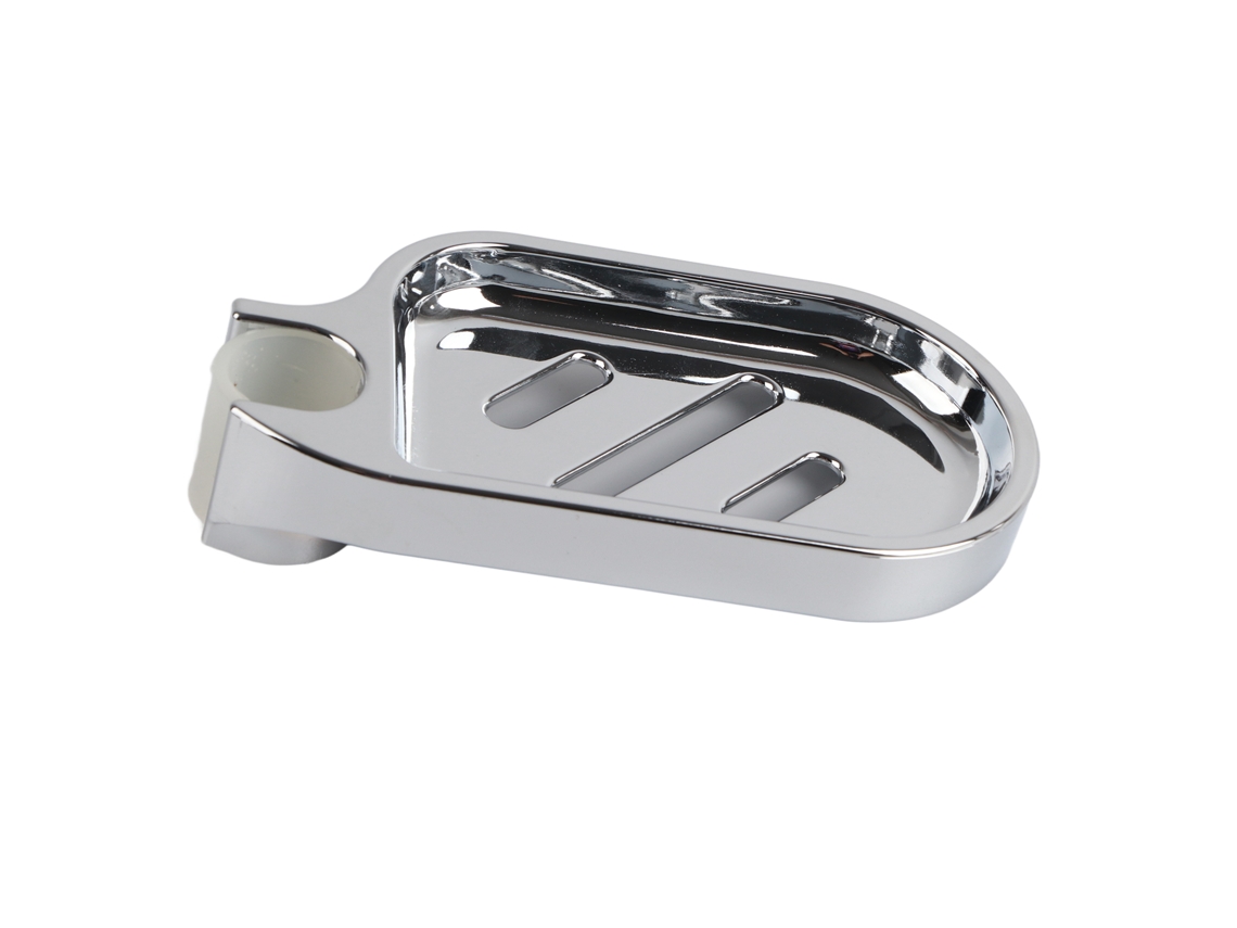 Suporte para Sabão Abs Ajustável para Barra de Chuveiro com Design Prático Banheiro S/MARCA