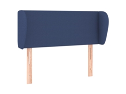 Conjunto 1 Cabeceira Vidaxl Azul Tecido (103 X 23 X 88 Cm)