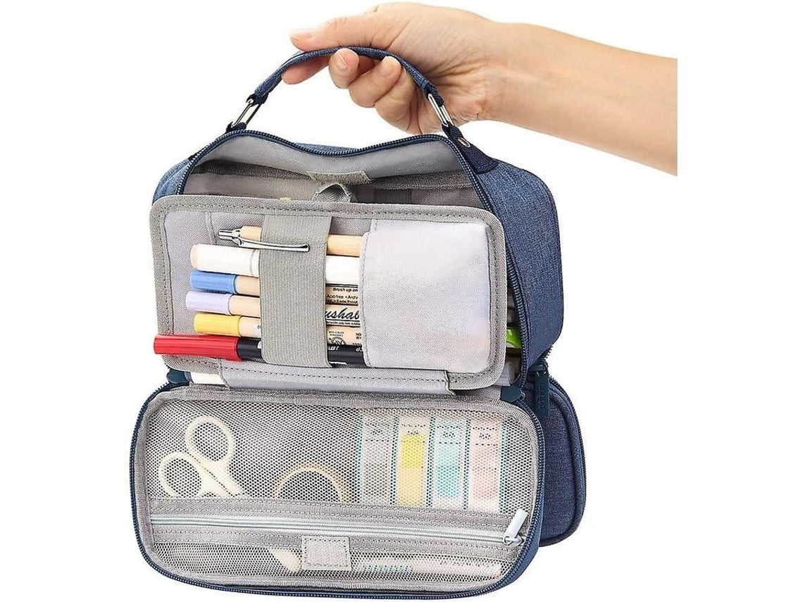 2026 estuche de Gran Capacidad para Almacenamiento de Utensilios Escolares Y Artísticos