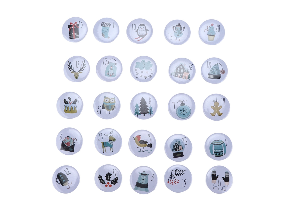 Botão de Pin com Design Único e Animais Pack de 25 Peças LAXISCREED