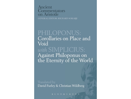 Livro Philoponus: Corollaries on Place and Void with Simplicius David J. Furley, C. wildberg (Inglês)