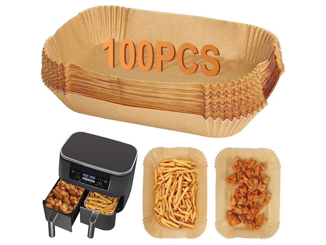 Liners para Air Fryer Ninja Nova Line, 100pcs, papel antiaderente | S/MARCA