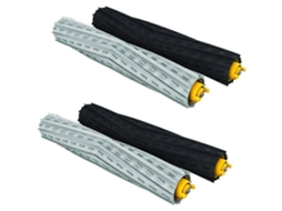 Conjunto De 2 Rolos Extratores De Reposio Compatveis Com Irobot Roomba Com 800 E 900. Kit De Escova Central De Borracha Yunzii