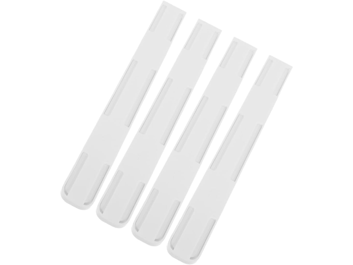 Coheali Conjunto De 4 Corrediças Plástico Para Gavetas Com Extensão Total, Material Hips, Ferragens Para Gavetas De