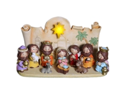Figuras de Natividade Colorido para Natal Worten
