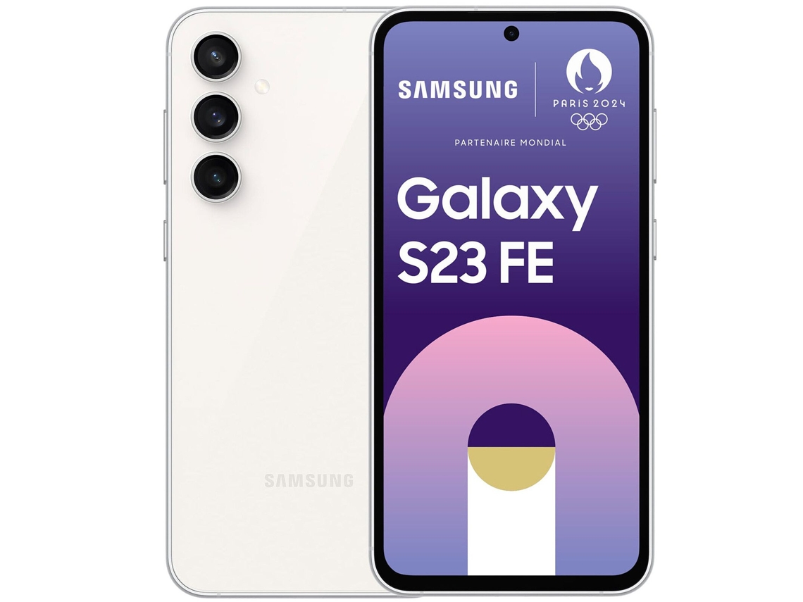 Smartphone SAMSUNG Galaxy S23 Fe Dual Sim (Recondicionado Como Novo - 128 GB - Branco)