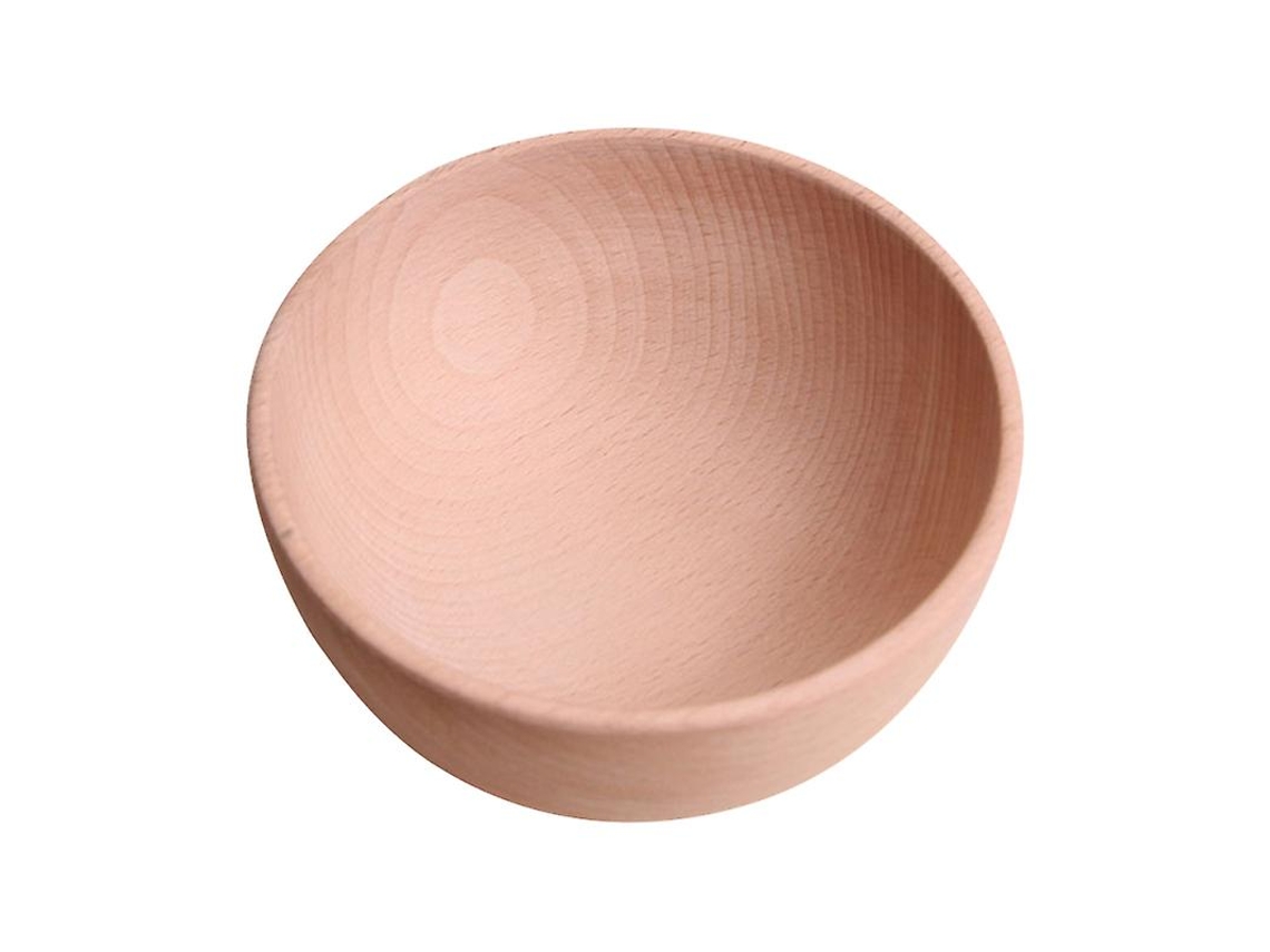 1pcs Tigela De Madeira Artesanal