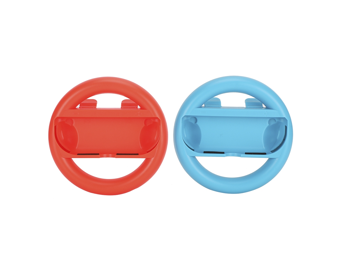 Volante Mango para Mario Kart Nintendo Switch Rojo Y Azul