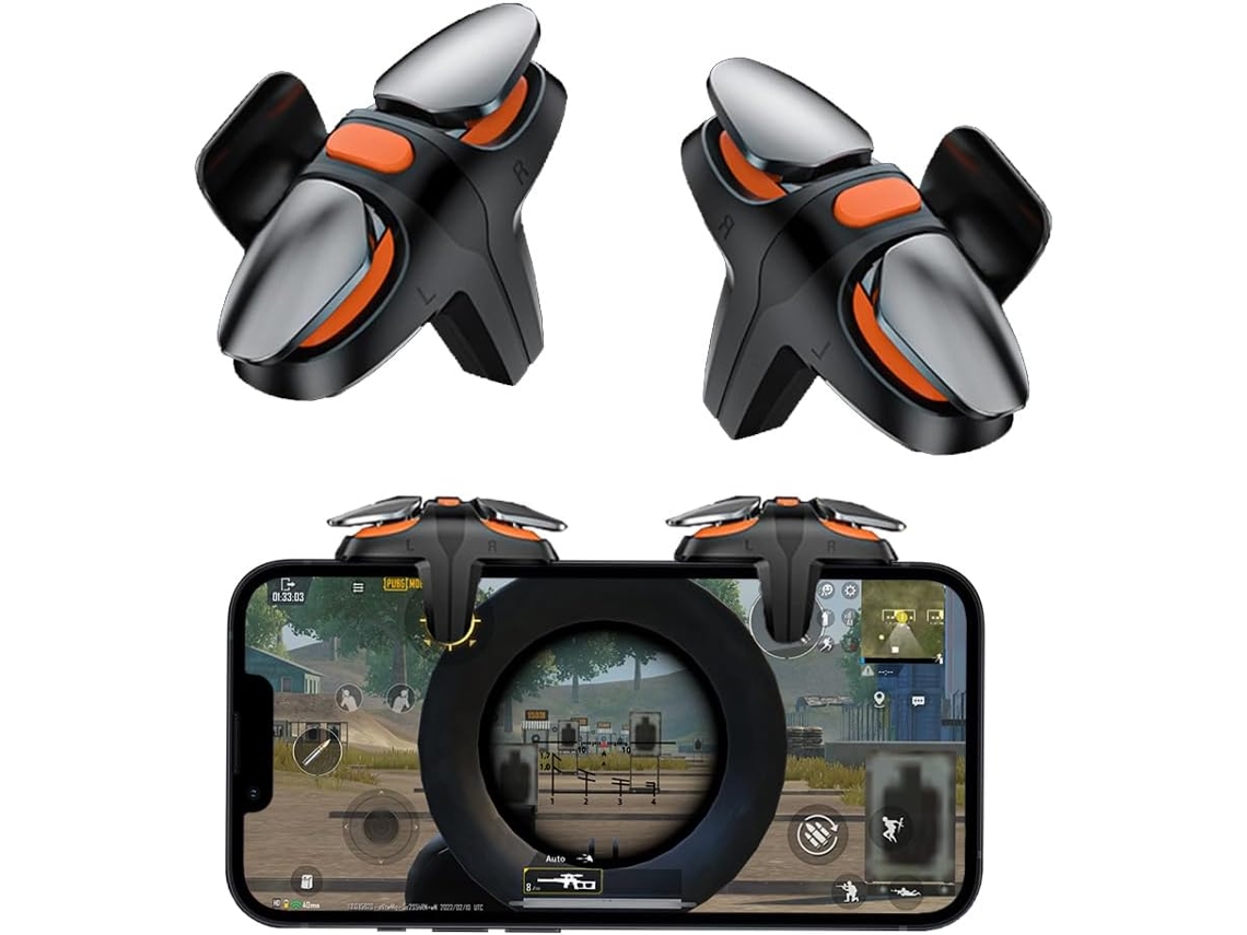 Gatilho Móvel L1r1 Para Pubg/cod, Compatível Iphone/android