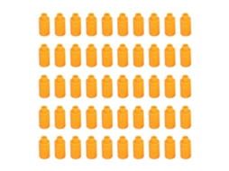 Silenciador Neumático Plástico De Escape Para Compresor Aire Control Flujo Conexión Naranja 50pcs Psl-01