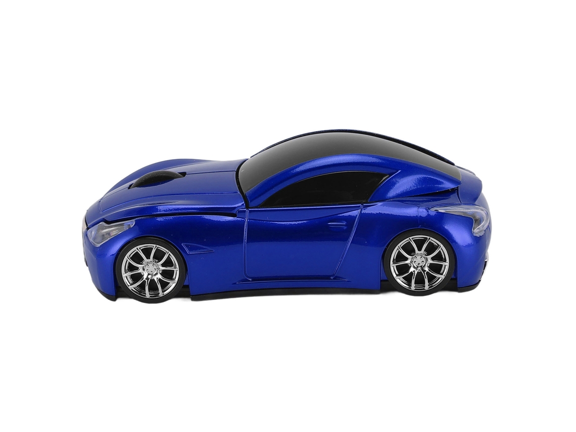 Rato Sem Fio Em Forma De Carro Esportivo 1600 Dpi