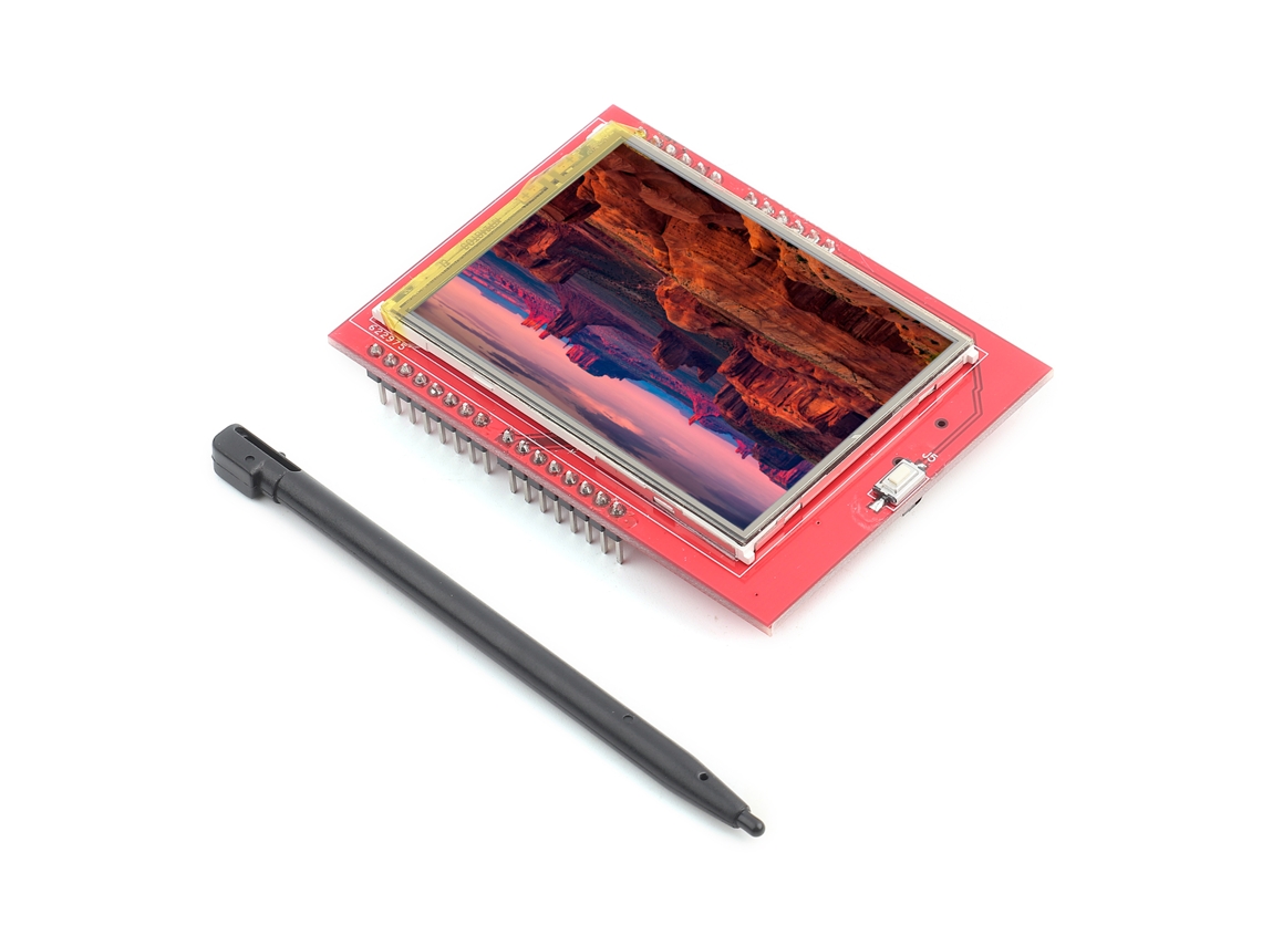 Display LCD Touch Panel 2.4 Polegadas 240x320 Pixels Pcb Ili9341 3.3v S/MARCA