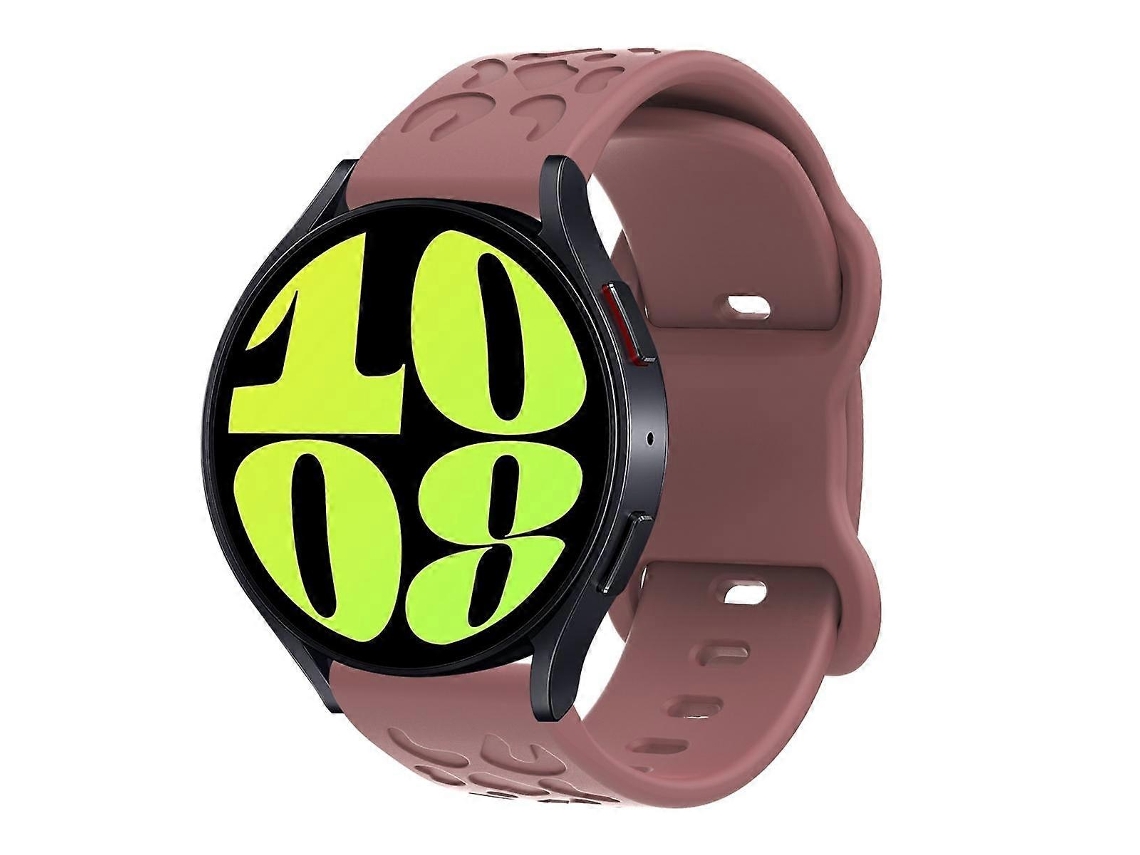 Pulseira De Silicone Para Relógio Com Estampa De Leopardo E Fecho Borboleta Da Kalebol