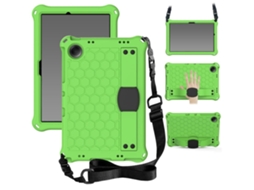 Capa Para Tablet Lurelia, Compatível Com Samsung Galaxy Tab S6 Lite 10.4 P615/p610, Verde, Suporte Giratório, Proteção Antiquedas