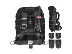 Colete Fly Tech Preto Xsdive System