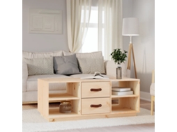 Vidaxl Mesa De Centro 100x50x41 Cm Pinho Maciço