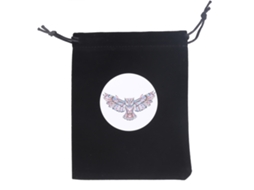 Bolsa de Tarot 15x11.5cm Bolsa de Cordón para Cartas de Juego Joyas Monedas Accesorios Almacenamiento
