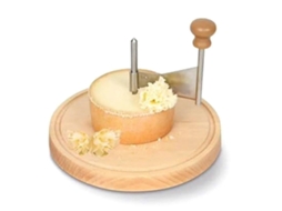 Ralador E Fatiador De Queijo Em Aço Inoxidável Perfeito Para Tête Moine Chocolate, Utensílio Cozinha Multifuncional Aquaforge