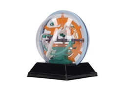 Primerox labirinto 3d Bola 100 Obstáculos Brinquedo Educativo para Crianças 6+