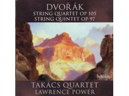 CD Dvořák – Takács Quartet, Lawrence Power - String Quartet Op 105 ∙ String Quintet Op 97