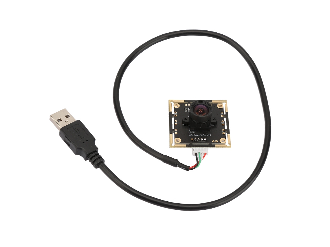 Módulo de Cámara Usb com Lente de Ângulo Amplio de 100°, Chip Bf3005, 640*480, 300000 Pixels Hbv 1804