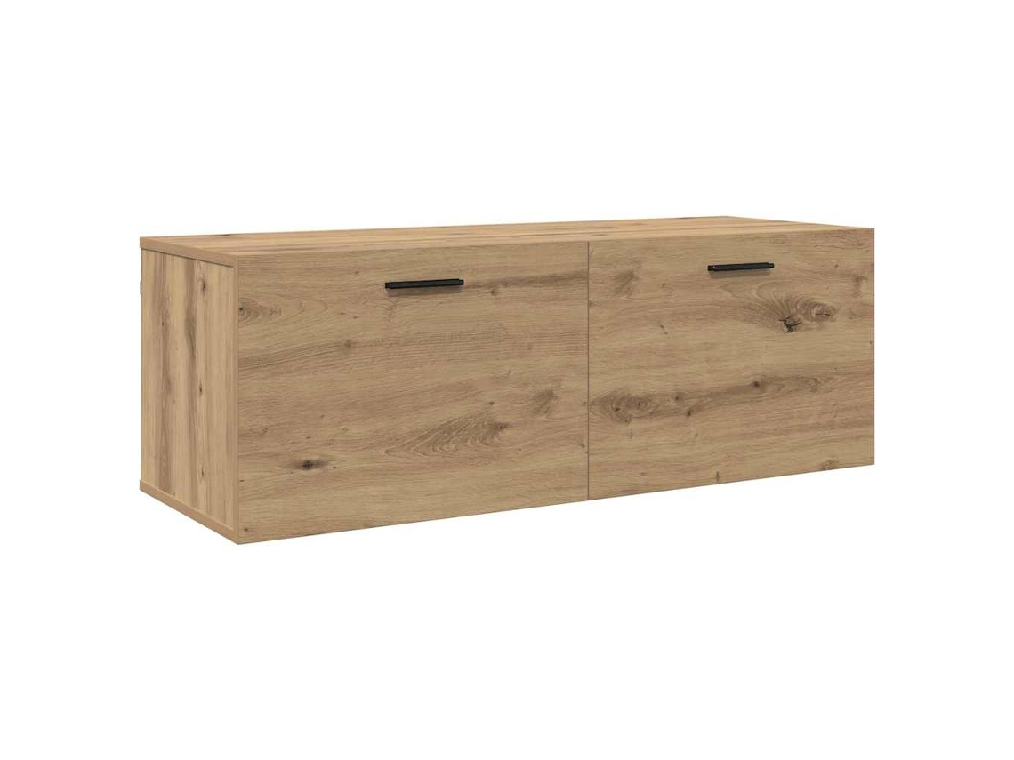 Conjunto 1 Armário De Parede Vidaxl Castanho Derivados De Madeira (100 X 36,5 X 35 Cm)